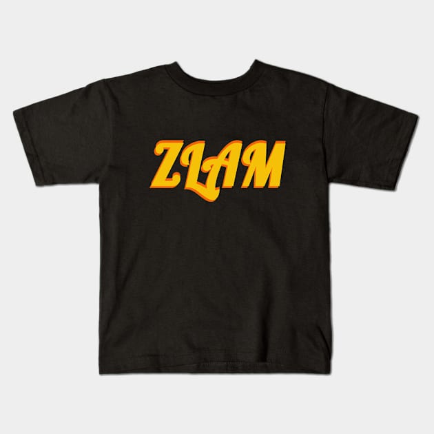 Zlam, zeta love and mine. Kids T-Shirt by A -not so store- Store